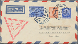 Zeppelinpost Deutschland: 1933. German Cover From Friedrichshafen Flown On The Graf Zeppelin Airship - Airmail & Zeppelin