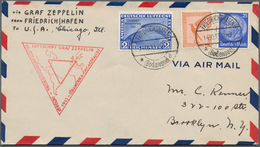 Zeppelinpost Deutschland: 1933. German Cover From Friedrichshafen Flown On The Graf Zeppelin Airship - Luchtpost & Zeppelin