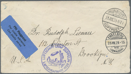 Zeppelinpost Europa: 1927. Swiss Cover Flown On The Graf Zeppelin LZ127 Airship's Amerikafahrt / Ame - Andere-Europa