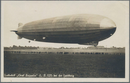 Zeppelinpost Europa: Schweizfahrt 1930, Abwurf St. Gallen, Bordpost 4.7., Passagier-Post, Fotokarte - Autres - Europe