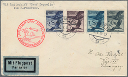 Zeppelinpost Europa: 1930. Austrian -franked Treaty Cover Flown Aboard The Graf Zeppelin Airship. A - Autres - Europe