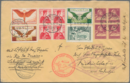 Zeppelinpost Europa: 1930. Swiss Cover Flown On The Graf Zeppelin's Pan-American / South American Fl - Autres - Europe