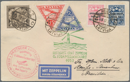 Zeppelinpost Europa: 1932, 6th South America Trip, Latvian Post, Cover From "RIGA 7.IX.32" To Recife - Europe (Other)