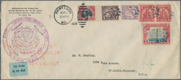 Zeppelinpost Übersee: 1929. Cover Flown On The Graf Zeppelin's USA-Germany Weltrundfahrt / Round-the - Zeppelines