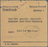 Deutsche Schiffspost Im Ausland - Seepost: 1931 - 33, Amerikan.-deut. Seepost New York - Hamburg, 10 - Autres & Non Classés