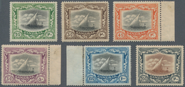 Zanzibar: 1913 'Dhow' High Values, From 20r. To 200r., Mint Lightly Hinged, Minor Traces Of Ageing B - Zanzibar (...-1963)