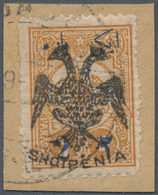 Albanien: 1913, Double Headed Eagle Overprints, 2pa. On 5pa. Ocre, Fresh Colour And Normally Perfora - Albanie