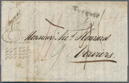 Belgien - Besonderheiten: 1832, Incoming DISINFECTED MAIL: Entire Letter From Smyrne, Dated 19.Sept. - Autres & Non Classés