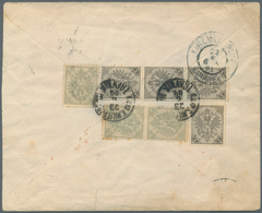 Bosnien Und Herzegowina (Österreich 1879/1918): 1904, Cover With Tears And Stains To Sarajevo Despat - Bosnia And Herzegovina