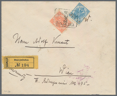 Bosnien Und Herzegowina (Österreich 1879/1918): 1906. Registeres Cover To Vienna, Franked 10 H Red, - Bosnië En Herzegovina