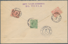 Bosnien Und Herzegowina (Österreich 1879/1918): 1901, Registered Cover (crease) To Sarajevo Franked - Bosnië En Herzegovina