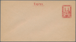 Dänemark - Ganzsachen: 1887/1900 5 Different Unused Postal Stationery Envelopes Of Private Townpost - Postwaardestukken