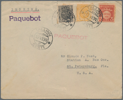 Estland - Stempel: 1934. Letter To USA Endorsed "IMPRIME", Franked With SWEDISH 1ö Black And 2ö Yell - Estonie