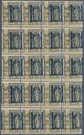 Fiume: 1924. 1 L Blue, St. Veit, Overprinted "Regno D'Italia", The Blue Print "the Vignette" Strongl - Fiume