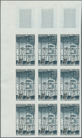 Frankreich: 1964, 20th Anniversary Of Liberation Complete Set Of Five In IMPERFORATE Blocks Of Nine - Altri & Non Classificati