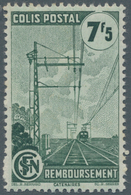 Frankreich - Postpaketmarken: 1944, Electricity Supply 7,50 Fr Without Watermark, Mint Never Hinged, - Autres & Non Classés