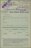 Frankreich - Postpaketmarken: 1930 France, Colis Postaux De Paris Pour Paris, Timbre Pour Envois En - Andere & Zonder Classificatie