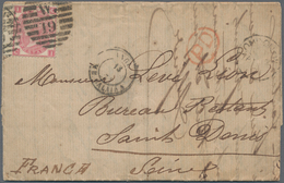 Frankreich - Ballonpost: 1871, BALLON MONTÉ: COMMUNE DE PARIS "BUREAU RESTANT, SAINT-DENIS" TWO RARE - 1960-.... Covers & Documents