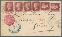 Großbritannien: 1868 (June 27), Printed Envelope (embossed 'Prize Medal 1867 Paris' Seal On Front, S - Other & Unclassified