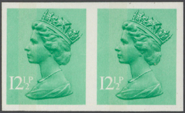 Großbritannien - Machin: 1982, 12 1/2 P. Light Emerald, One Band In Left Half Of Stamps (either Shif - Série 'Machin'