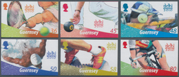 Großbritannien - Guernsey: 2010. Complete Set "40 Years Of Guernsey's Participation In The Commonwea - Guernsey