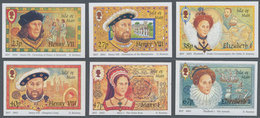 Großbritannien - Isle Of Man: 2003. Complete Set (6 Values) "400th Anniversary Of The Death Of Queen - Isla De Man