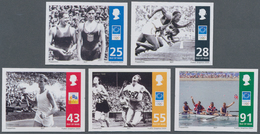 Großbritannien - Isle Of Man: 2004. Complete Set (5 Values) "Summer Olympic Games, Athens: Olympic C - Man (Insel)