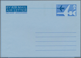 Großbritannien - Ganzsachen: 1968 Aerogram Airmail 9d, Three Copies, One With Overprint SPECIMEN, On - Other & Unclassified