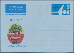 Großbritannien - Ganzsachen: 1975 Unused Aerogram 8 1/2p Issue For Scotland, 800 Years Glasgow, With - Other & Unclassified
