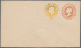 Großbritannien - Privatganzsachen: 1890/1902 (ca.) Two Unused Private Postal Stationery Envelopes Qu - Autres & Non Classés