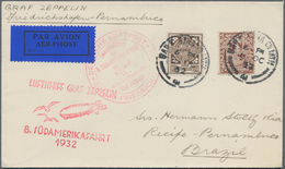 Irland: 1932, 8th SOUTH AMERICA FLIGHT: Contract State Envelope From DUBLIN With Connecting Flight " - Covers & Documents