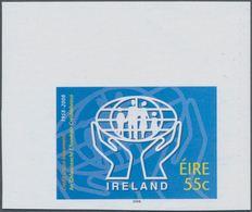 Irland: 2008, 55c. Credit Union Movement, IMPERFORATE Proof On Watermarked Paper, Mint Never Hinged. - Lettres & Documents