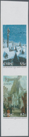 Irland: 2010, Children's Books, IMPERFORATE Proof Se-tenant Pair, Mint Never Hinged. - Covers & Documents