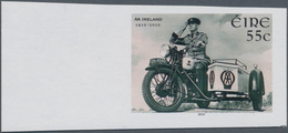 Irland: 2010, 55c. Irish Automobile Association IMPERFORATE Proof, Mint Never Hinged. - Briefe U. Dokumente