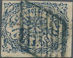 Italien - Altitalienische Staaten: Kirchenstaat: 1864, 50baj. Dark Ultramarine, Coarse Printing, Typ - Kerkelijke Staten