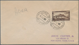 Italien: 1949, 100 L Brown Century Of The Roman Republic, Single Franking Tied By ROMA 18 Via Della - Neufs