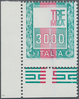 Italien: 1979. 3000 L. Polychrome "High Values" Without The Printing Of The Effigy And The Colors Of - Mint/hinged