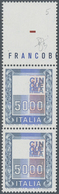 Italien: 1979. 5000 L. Policromo "Alti Valori" Senza La Stampa Delll'effigie E Dei Colori Del Centro - Mint/hinged