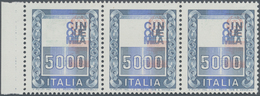 Italien: 1978, 5.000 L Multiple Colour Without The Green Print, So Without The Effigy, And With The - Mint/hinged