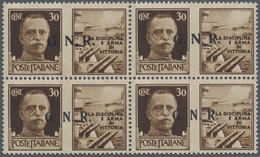 Italien - Militärpostmarken: Nationalgarde: 1943, 30 C Brown+propaganda Stamp With Overprint "G.N.R. - Other & Unclassified