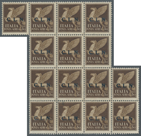 Italien - Lokalausgaben 1944/45 - Torino: 1944, "50 C. Brown With Local Overprint C. L. N.", MNH Uni - Comité De Libération Nationale (CLN)