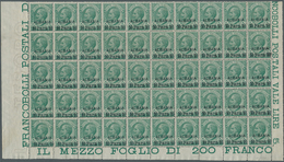 Italienische Post In Albanien: 1907, Victor Emanuel III. 5c. Green With Opt. ‚ALBANIA / 10 Para 10‘ - Albanie