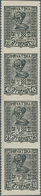 Jugoslawien: 1918. Freedom For Croatia. ESSAYS. 20 (Fil), 45 (Fil), 25 (Fil) And 10 (Fil), Grey-gree - Other & Unclassified