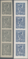 Jugoslawien: 1918. "Freedom For Croatia". FORGERIES. 20, 45, 25 & 10 (Fil), Grey-black Resp Violet-b - Autres & Non Classés