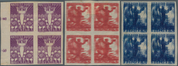 Jugoslawien: 1919. Allegories Of Freedom ("Angel Of Peace" & "Sailor With Standard"). 3 F Mauve, 10 - Altri & Non Classificati