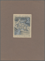 Jugoslawien: 1950. Definitive Issue. ARTIST'S WORK. 2D, Drawing Using Style Of "Chinese Shadows", On - Andere & Zonder Classificatie