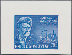 Jugoslawien - Besonderheiten: 1951, 10th Anniversary Of Launching Guerilla War, 150din. Airmail Stam - Andere & Zonder Classificatie