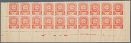 Karpaten-Ukraine: 1945. Definitives ("Soviet Star"). 60(f) Scarlet And 60 (f) Red, Perf L 11 1/2. Tw - Ukraine