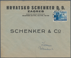 Kroatien: 1943. Croatian "Schenker" (logistics Company) Subsidiary To Branch Of Parent (europe-wide) - Kroatië