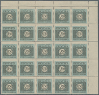 Kroatien - Portomarken: 1943 (April). POSTAGE DUE. Perforation Variety, 0,50K Grey-brown And Light B - Kroatië